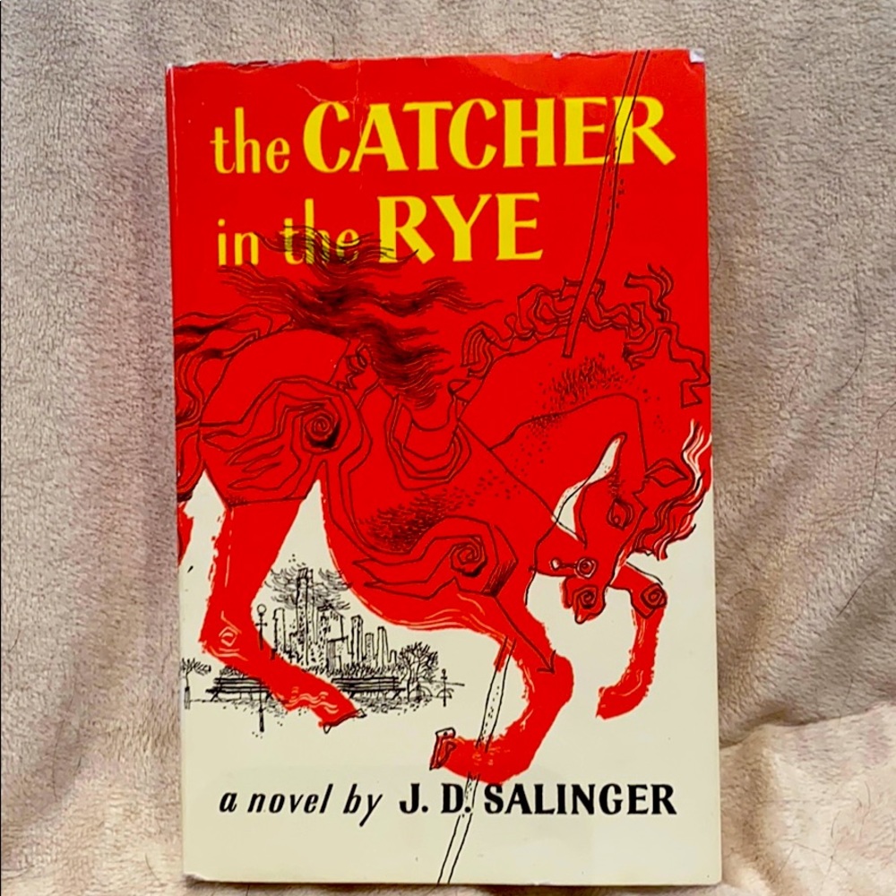 Soft cover book.  The catcher in the rye